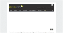 Desktop Screenshot of gatewaytalent.co.uk
